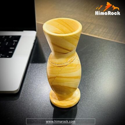 Vase Burma Teak