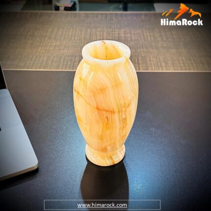 Vase White onyx